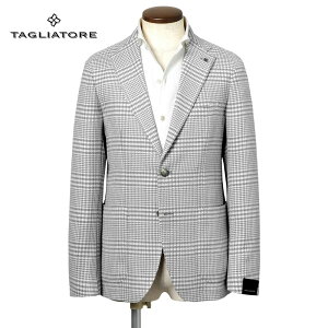 �ySALE�z�^���A�g�[�� TAGLIATORE �^�y�������K�i�z�^ 26SS �R�b�g���E�[���X�g���b�`�T�}�[�c�C�[�h�O�����`�F�b�N2B�W���P�b�g�uDAKAR�v�i�z���C�g×���C�g�O���[�j�y�n���K�[�֑I��OK�z�^ �t��