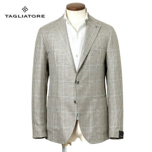 �ySALE�z�^���A�g�[�� TAGLIATORE �^�y�������K�i�z�^ 26SS �E�[���V���N���l���T�}�[�c�C�[�h�O�����`�F�b�N2B�W���P�b�g�uDAKAR�v�i�O���[�W��×�O���C�b�V���u���E��×�y�[���u���[�j�y�n���K