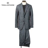 【SALE】タリアトーレ TAGLIATORE ／【国内正規品】／ 26SS コットンリネンストレッチデニム2Bセットアッ…