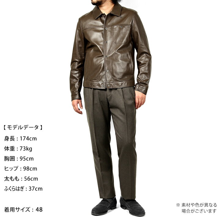 楽天市場】ルッフォ RUFFO ／ ラムナッパレザートラッカージャケット 