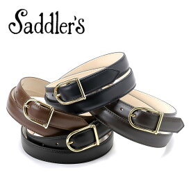サドラーズ Saddler’s ／ スティラップバックルカーフナッパレザーベルト「G324」（4 colors）【ラッピング対応】／ ベルト レザー 革 イタリア製 ドレス ビジネス