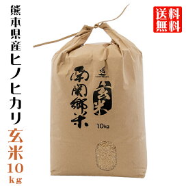 令和7年産 熊本県産 ヒノヒカリ 玄米 10kg JA たまな 南関郷 せせらぎ米 産地直送 JA直送 熊本のお米 玉名 三加和 南関 菊水