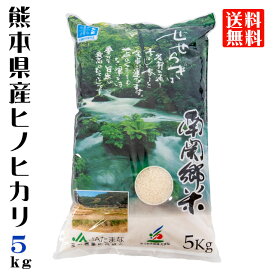 令和7年産 熊本県産 ヒノヒカリ 精米 5kg JA たまな 南関郷 せせらぎ米 産地直送 JA直送 熊本のお米 玉名 三加和 南関 菊水