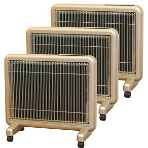 セットでお買い得!もちろん送料無料!今話題の日本製「遠赤外線パネルヒーター サンルミエ 800SD」×3台セット【在庫即納中】