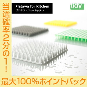 【今だけ★抽選で2人に1人最大100%ポイントバック★要エントリー】tidy ティディ Platawa for Kitchen プラタワ・フォーキッチン ブラシ ザル洗い カゴ洗い 泥落とし テラモト CL-665-502 HNM