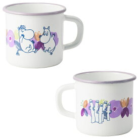 送料無料 富士ホーロー 7cm マグ フラワームーミン Flower Moomin MTH-7MG HNM