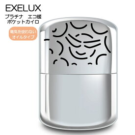 【EXELUX】プラチナ　エコ暖　ポケットカイロ　エグゼラックス　EXHTSVPW