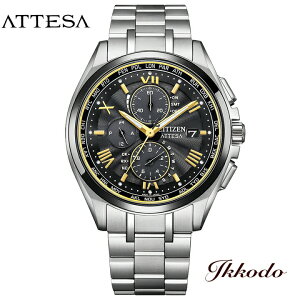 KIZASHI Collection Limited Model ����1,000�{ �V�`�Y�� CITIZEN �A�e�b�T ATTESA �\�[���[�d�g �X�[�p�[�`�^�j�E�� �r���v ���K�i AT8244-57E AT824457E