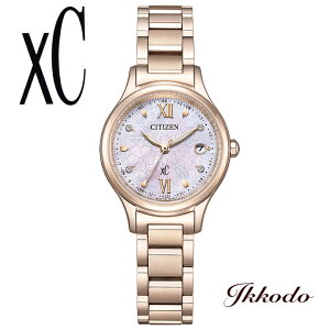 30th Anniversary SAKURA limited Model hikari collection �T�N�� �� ���E����2,200�{ �V�`�Y�� CITIZEN �N���X�V�[ XC �\�[���[�d�g 27mm �r���v ���K�i ES9498-77N ES949877N
