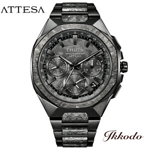 ���E����1,800�{ �V�`�Y�� �A�e�b�T CITIZEN ATTESA ACT Line �u���b�N�`�^�V���[�Y GPS�q���d�g���v �X�[�p�[�`�^�j�E�� 44mm 10�C���h�� ���K�i �E�H�b�` CC4107-80H CC410780H