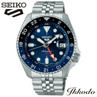 セイコー SEIKO ファイブスポーツ 5スポーツ 5 Sports SKX Sports Style 自動巻き GMT 42.5mm 10気圧防水…