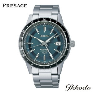 セイコー SEIKO プレザージュ PRESAGE Style 60's 自動巻き GMT 40.8mm 5気圧防水 メンズ腕時計 日本国内正規品 SARY229