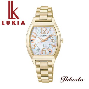 Happy Collection Made With Liberty Fabric Limited Edition�Z�C�R�[ SEIKO ���L�A LUKIA �`�^���P�[�X �\�[���[�d�g 10�C���h�� �ւ��o���h�t�� ���f�B�[�X�r���v ���� ���K�i SSQW104