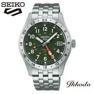 �Z�C�R�[ SEIKO �t�@�C�u�X�|�[�c 5�X�|�[�c 5 Sports Field series �������� GMT 39.4mm 10�C���h�� �r���v ���K�i HDB001J
