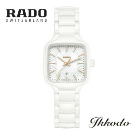 【ご購入特典対象商品】RADO ラドー True Square クォーツ ハイテクセラミックス 29.3mm 5気圧防水 2年間メーカー保証 レディース腕時計 日本国内正規品 R27072012
