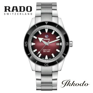 �y���w�����T�Ώۏ��i�zRADO ���h�[ Captain Cook �L���v�e���N�b�N �������� 42mm 30�C���h�� ���K�i �r���v �ő�5�N�ԃ��[�J�[�ۏ� R32105353