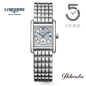 �y���w�����T�Ώۏ��i�z�����W�� LONGINES �~�j �h���`�F���B�[�^ MINI DOLCEVITA �N�H�[�c �V���o�[������ �_�C�� ���f�B�[�X�E�H�b�` �r���v ���{�������K�i L5.200.4.87.6 L52004876