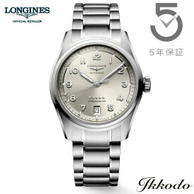 【ご購入特典対象商品】ロンジン LONGINES SPIRIT スピリット 自動巻き COSCクロノメーター認定 37mm 10気圧防水 正規品 メンズ腕時計 5年間メーカー保証 L3.410.4.63.6 L34104636