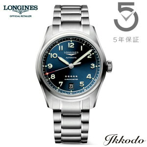 �y���w�����T�Ώۏ��i�z�����W�� LONGINES SPIRIT �X�s���b�g �������� COSC�N���m���[�^�[�F�� 37mm 10�C���h�� ���K�i �����Y�r���v 5�N�ԃ��[�J�[�ۏ� L3.410.4.93.6�yL34104936�z