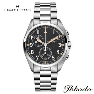 �y���w�����T�Ώۏ��i�z�n�~���g�� HAMILTON �J�[�L�A�r�G�[�V���� PILOT PIONEER CHRONO QUARTZ �p�C���b�g �p�C�I�j�A �N���m �N�H�[�c 41�~�� �X�e�����X�P�[�X&�u���X 10�C���h�� ���K�i 2�N�ۏ� �y