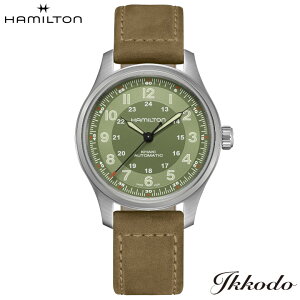 �y���w�����T�Ώۏ��i�z�n�~���g�� HAMILTON �J�[�L�t�B�[���h �`�^�j�E�� Field Titanium 80���� �������� �`�^���P�[�X 42mm �J�E���U�[�o���h 10�C���h�� ���{�������K�i 2�N�ԃ��[�J�[�ۏ� ����