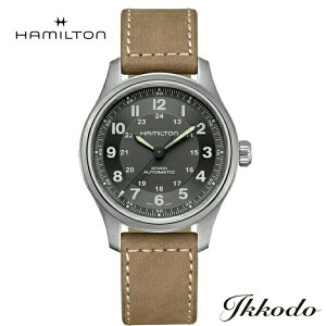 �y���w�����T�Ώۏ��i�z�n�~���g�� HAMILTON �J�[�L�t�B�[���h�`�^�j�E�� Field Titanium �������� 42�~�� �`�^���P�[�X �O���[������ 10�C���h�� ���{�������K�i 2�N�ۏ� �����Y�r���v H70545550