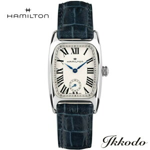 �y���w�����T�Ώۏ��i�z�n�~���g�� HAMILTON �{���g�� Boulton Quartz Lady �N�H�[�c ���f�B�[�X�r���v ��23.5×27.4mm �u���[�J�[�t�X�g���b�v �V���o�[������ 5�C���h�� �����p ���{�������K�i 2�N��