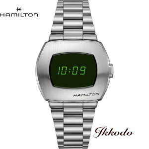 ywTΏۏizy2000~N[|zn~g HAMILTON PSR DIGITAL QUARTZ pT[ NH[c XeXP[X&uX 40.8mm ×34,7mm 10Ch {Ki 2Nۏ rv H52414131 
