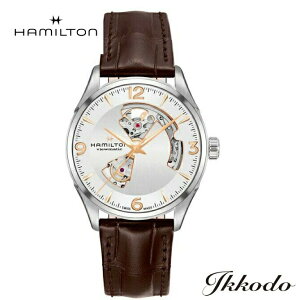 ywTΏۏizy2000~N[|zn~g HAMILTON WY}X^[ I[vn[g Jazzmaster Open Heart Auto  42~ Vo[ XeXXeB[P[X uE