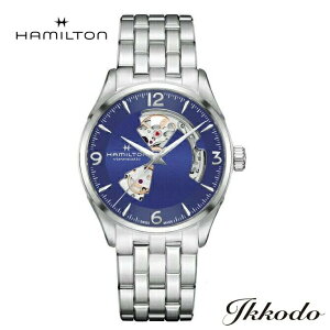 ywTΏۏizy2000~N[|zn~g HAMILTON WY}X^[ I[vn[g Jazzmaster Open Heart Auto  42~ u[ XeXXeB[P[X&uX 5C