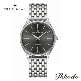 【ご購入特典対象商品】【2000円クーポンあり】ハミルトン HAMILTON ジャズマスターシンラインオート Jazzmaster Thinline Auto 自動巻き 40ミリ グレーダイヤル ステンレススティールケース＆ブレス 正規品 腕時計 2年保証 H38525181