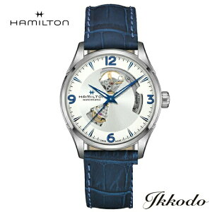 ywTΏۏizy2000~N[|zn~g HAMILTON WY}X^[ I[vn[g Jazzmaster Open Heart Auto  42~ u[ XeXP[X 5Ch {