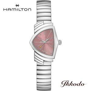 �y���w�����T�Ώۏ��i�z�n�~���g�� HAMILTON �x���`���� ���f�B �N�H�[�c Ventura Lady Quartz �N�H�[�c ��36mm×24mm �t���b�N�X�o���h �֕��^�C�v ���K�i 2�N�ۏ� H24211170