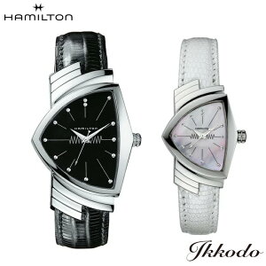 �y���w�����T�Ώۏ��i�z�n�~���g�� HAMILTON �x���`���� �N�H�[�c Ventura Quartz �N�H�[�c �y�A �X�e�����X�X�e�B�[���P�[�X 5�C���h�� ���K�i 2�N�ۏ� H24411732/H24211852�y���������z