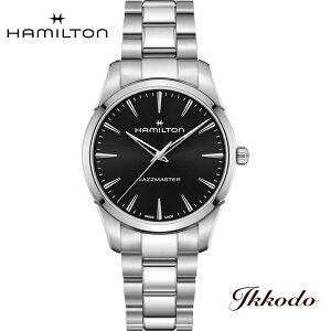 �y���w�����T�Ώۏ��i�z�n�~���g�� HAMILTON �W���Y�}�X�^�[ Jazzmaster �N�H�[�c 40mm 5�C���h�� ���K�i 2�N�ۏ� H32461131