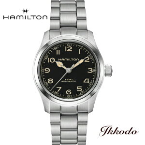 【ご購入特典対象商品】【2000円クーポンあり】ハミルトン HAMILTON カーキ フィールド マーフ オート Khaki Field Murph Auto ステンレスブレス 自動巻き 38ミリ 10気圧防水 正規品 腕時計 H70405130