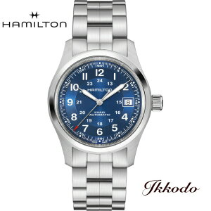 ywTΏۏizy2000~N[|zn~g HAMILTON J[L tB[h I[g Khaki Field Auto  38~ u[ XeXP[X 10Ch Ki 2Nۏ H70455140