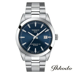 ywTΏۏizTISSOT eB\ T-CLASSIC Gentleman WFg} Yrv  80ԃp[U[u u[ 40mm 10Ch rv {Ki 2Nۏ T127.407.11.041.00