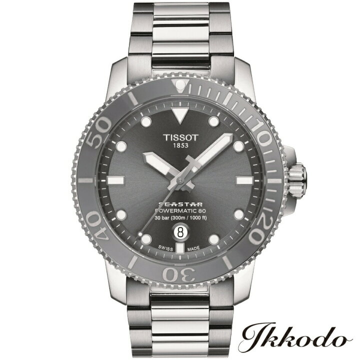 楽天市場】TISSOT ティソ SEASTAR 1000 Automatic Powermatic 80 シー 