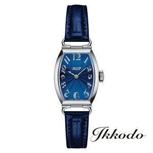 �y���w�����T�Ώۏ��i�z�e�B�\ TISSOT �w���e�[�W �|���g �X���[�� ���f�B �N�H�[�c HERITAGE PORTO �u���[������ 30.1×22mm 3�C���h�� ���K�i 2�N�ۏ� �r���v T128.109.16.042.00 �yT1281091604200�z