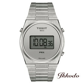 【ご購入特典対象商品】TISSOT ティソ T-CLASSIC PRX DIGITAL デジタル 40mm 10気圧防水 メンズ腕時計 正規品 2年間メーカー保証 T137.463.11.030.00【T1374631103000】