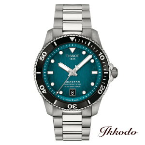 ywTΏۏizTISSOT eB\ SEASTAR 1000 Automatic Powermatic 80 V[X^[1000 p[}eBbN 80  40mm 30Ch rv Ki 2Nۏ T120.807.11.091.00 yT1208071109100z