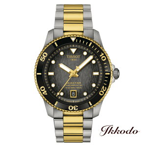 ywTΏۏizTISSOT eB\ SEASTAR 1000 Automatic Powermatic 80 V[X^[1000 p[}eBbN 80  40mm 30Ch rv Ki 2Nۏ T120.807.22.051.00 yT1208072205100z