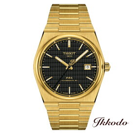 【ご購入特典対象商品】TISSOT ティソ T-CLASSIC PRX POWERMATIC 80 AUTOMATIC デイミアン・リラード スペシャルエディション 自動巻き 40mm ゴールド 腕時計 正規品 2年保証 T137.407.33.051.00【T1374073305100】