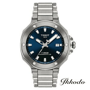 TISSOT ティソ T-レース パワーマティック 80 自動巻き 41mm 10気圧防水 腕時計 正規品 2年保証 T141.807.11.041.00【T1418071104100】