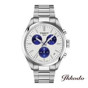 ywTΏۏizTISSOT eB\ PR 100 CHRONOGRAPH s[A[100 NmOt 40mm 10Ch rv Ki 2Nۏ T150.417.11.011.00 T1504171101100