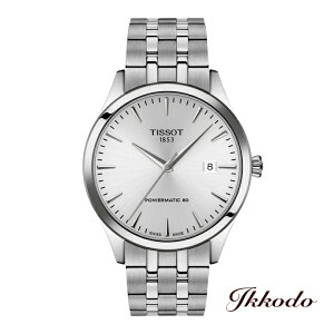 �y���w�����T�Ώۏ��i�zTISSOT �e�B�\ �N���V�b�N �h���[�� 40mm �p���[�}�e�B�b�N80 �������� 5�C���h�� ���K�i �r���v 2�N�ԃ��[�J�[�ۏ� T158.407.11.031.00 T1584071103100