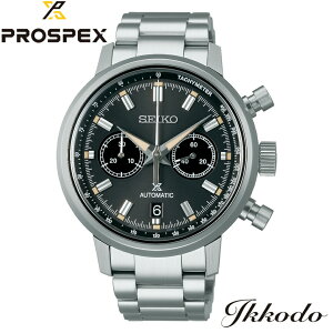yRAVbvzZCR[ SEIKO vXybNX PROSPEX Xs[h^C}[ SPEEDTIMER JjJNmOt  XeXP[X 42.5mm 10Ch rv Ki SBEC009