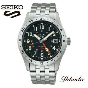 �Z�C�R�[ SEIKO �t�@�C�u�X�|�[�c 5�X�|�[�c 5 Sports Field Sports Style �������� GMT 39.4mm 10�C���h�� �����Y�r���v ���K�i SBSC011