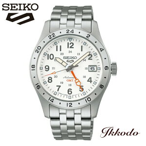�Z�C�R�[ SEIKO �t�@�C�u�X�|�[�c 5�X�|�[�c 5 Sports Field Sports Style �������� GMT 39.4mm 10�C���h�� �����Y�r���v ���K�i SBSC009